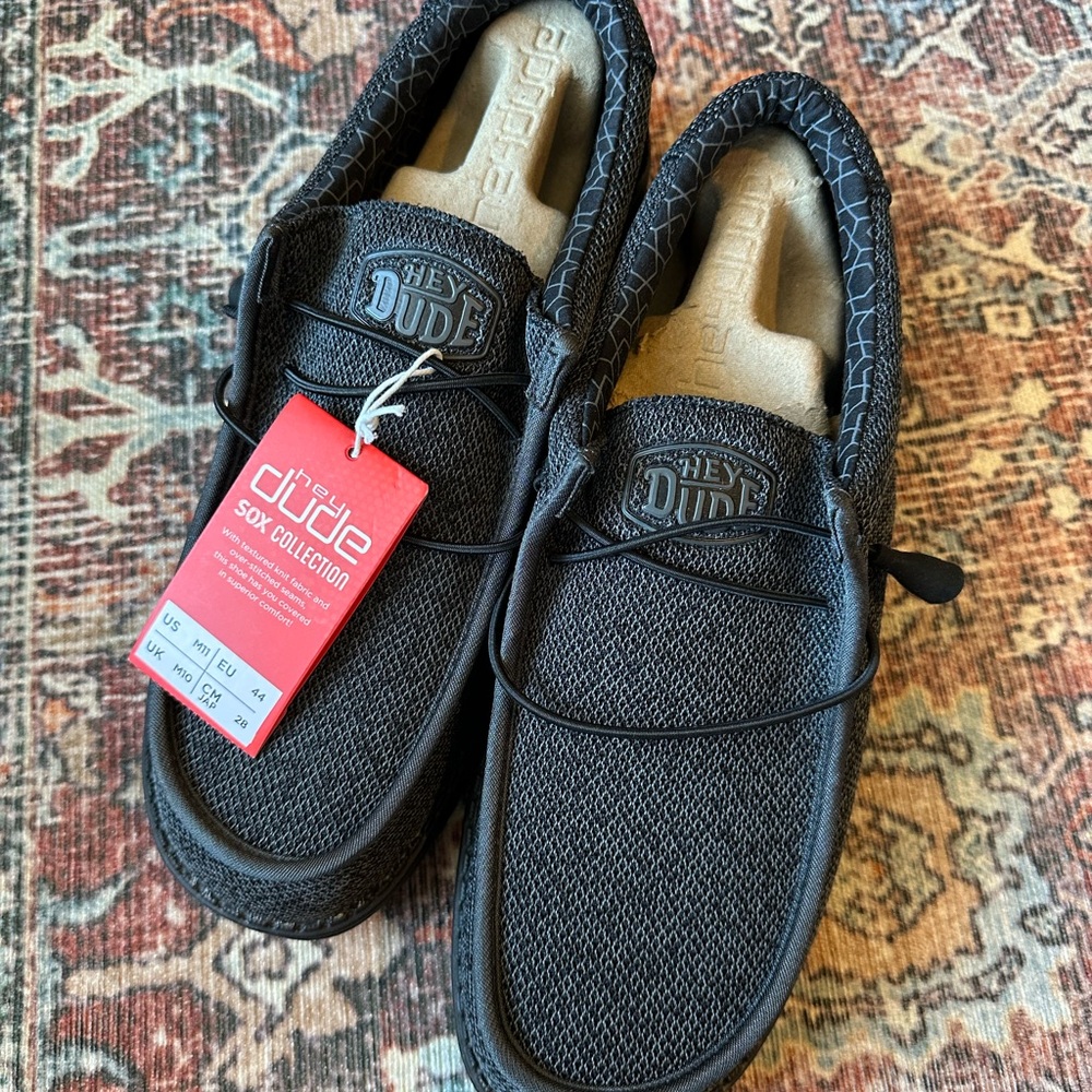 HEY DUDE WALLY SOX MICRO TOTAL BLACK 11
